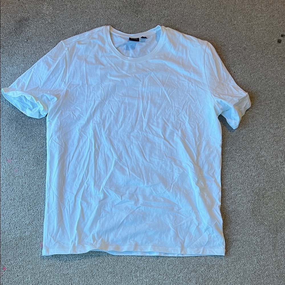Hugo Boss White Short Sleeve Tee